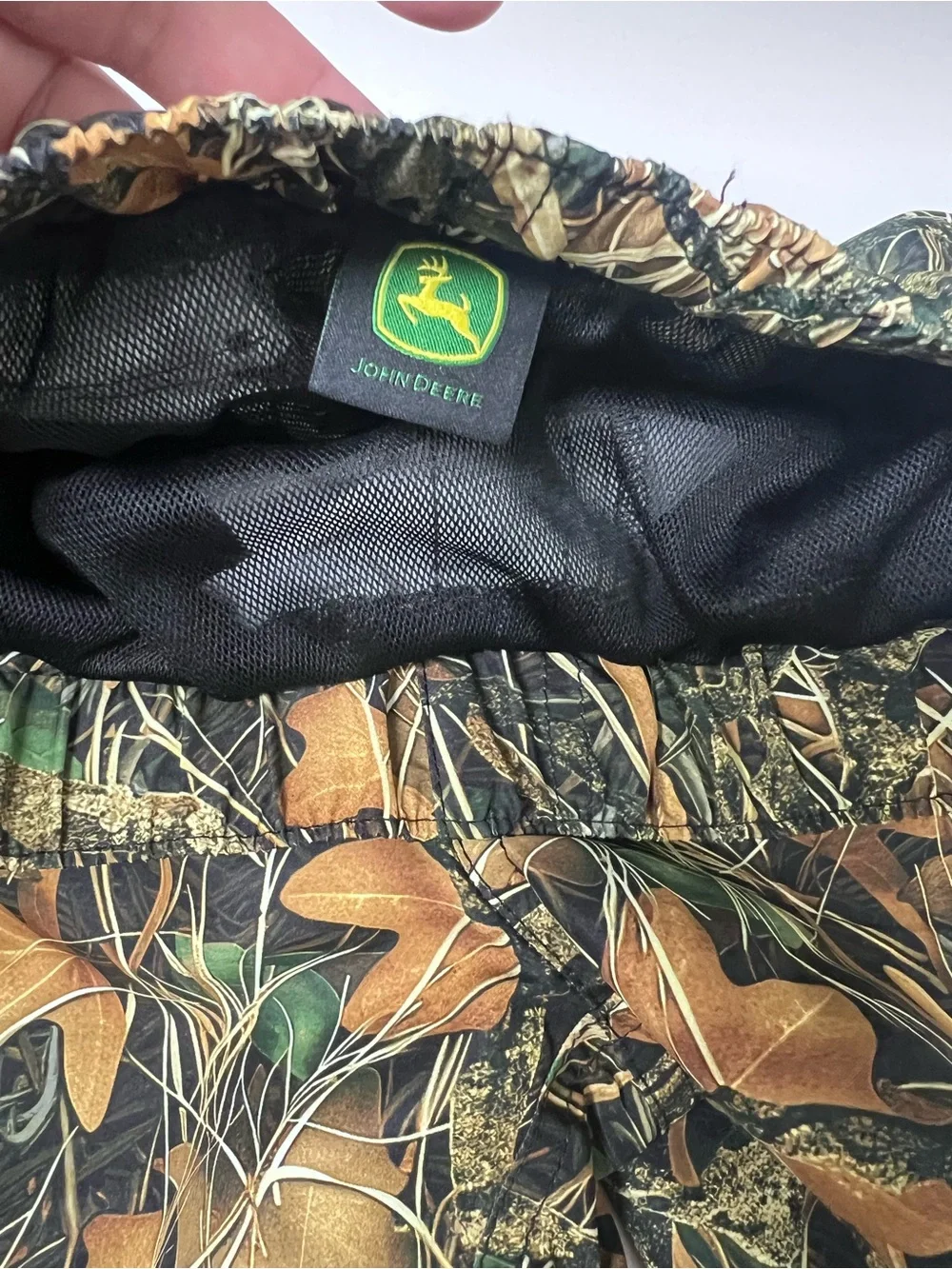 Boy’s John Deere Camo Swim Shorts